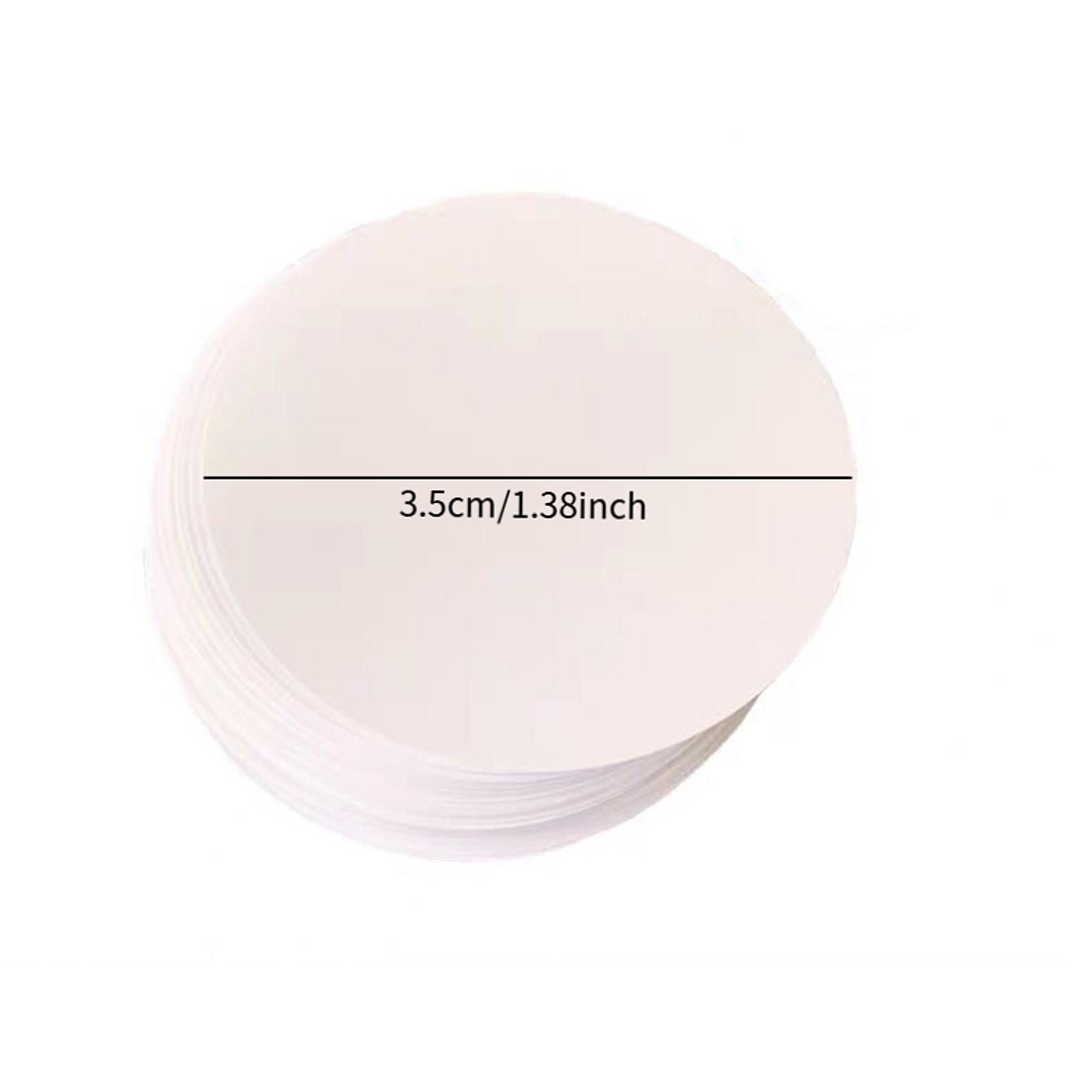 100x Button Badge Blank Paper  - Button Badge Blank recension och pris
