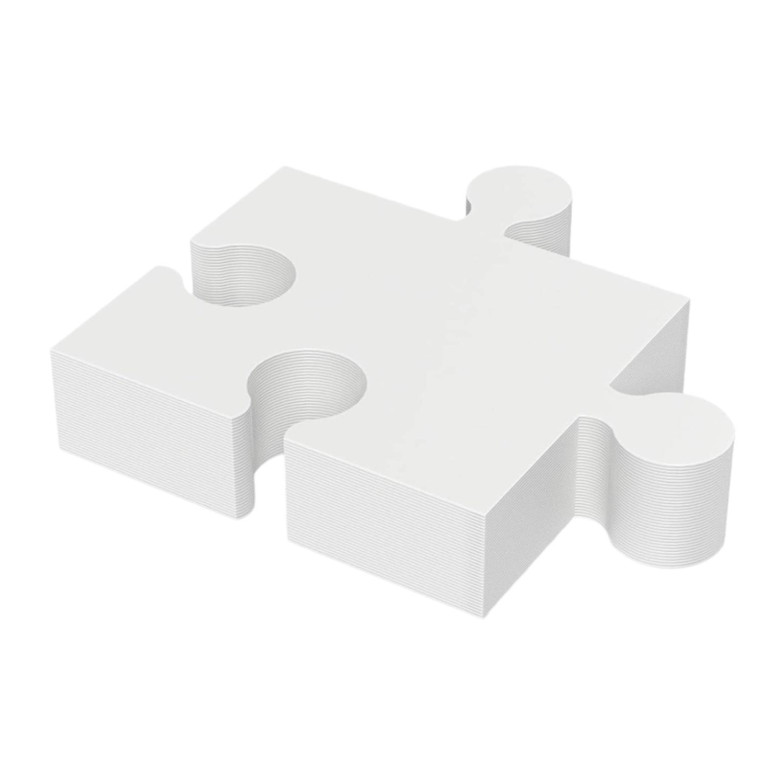 30Pcs Puzzle Pieces Painting D - Puzzle Blank White recension och pris