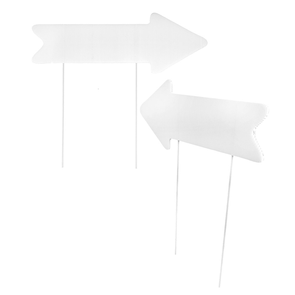 2Pcs Blank Yard Sign Corrugate - Yard Sign Blank recension och pris