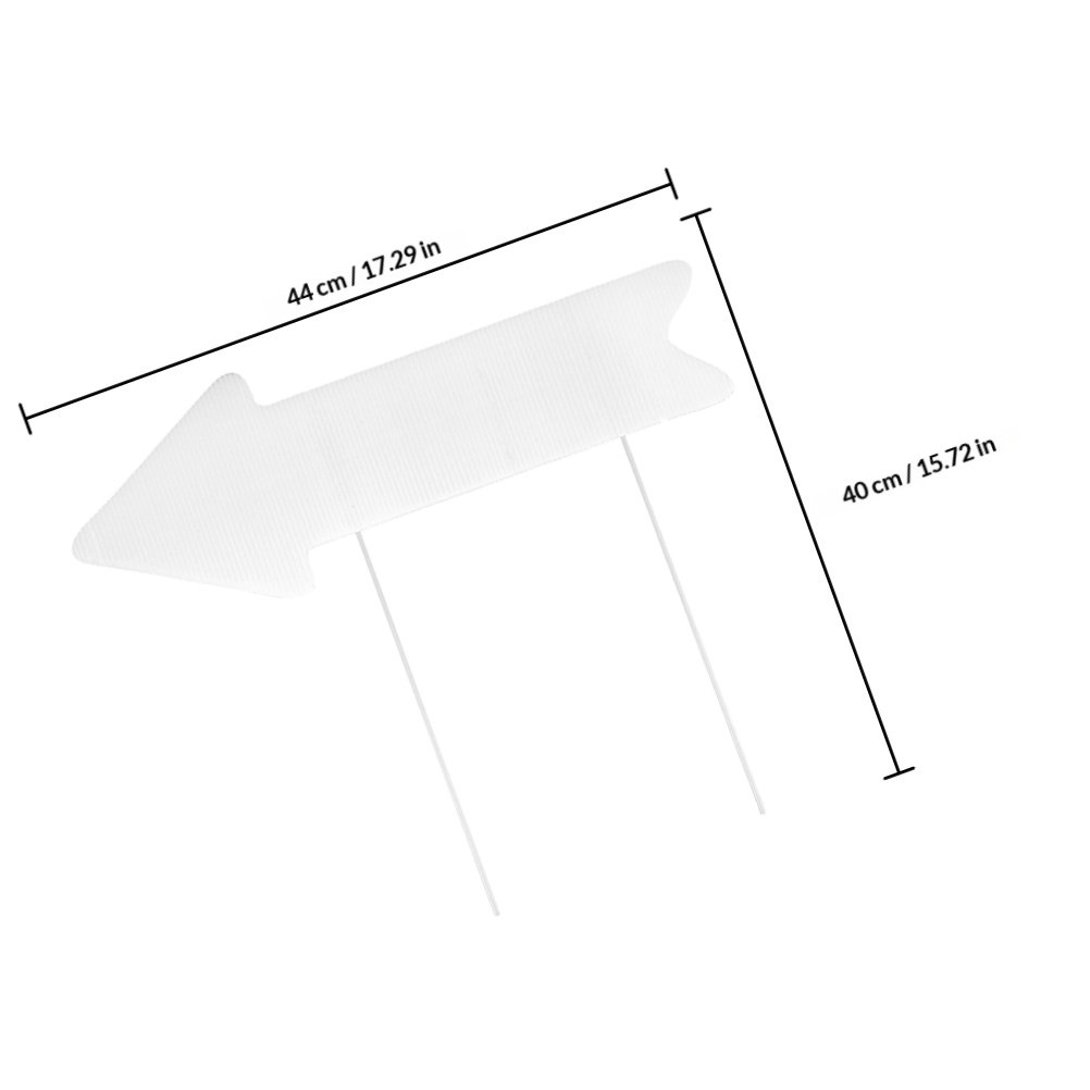 2Pcs Blank Yard Sign Corrugate - Yard Sign Blank recension och pris